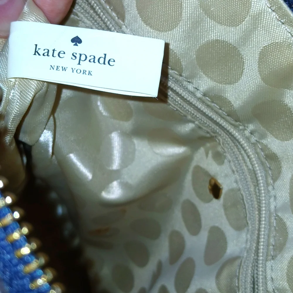 Kate Spade ♠️ Cedar Street Maise Satchel in Midnight Blue